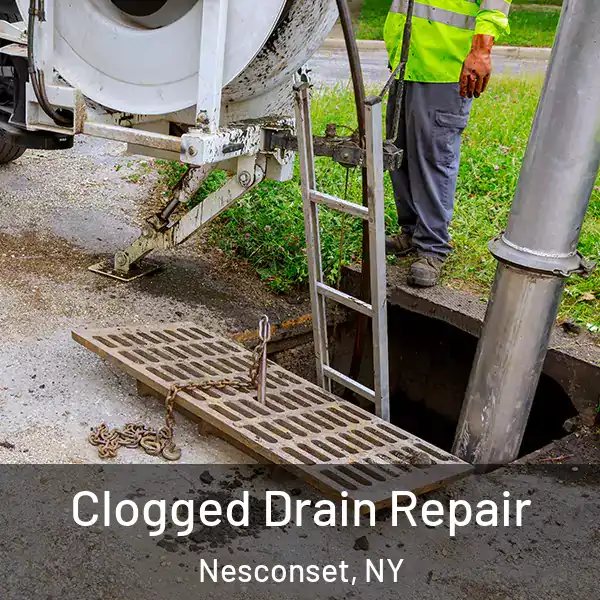  Clogged Drain Repair Nesconset, NY
