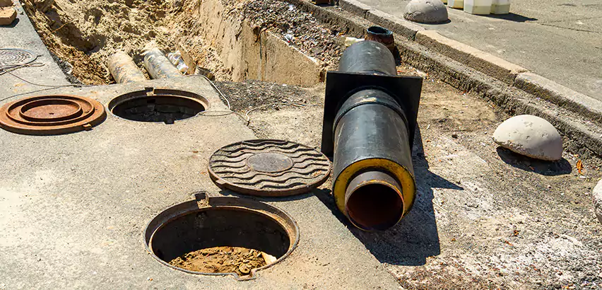 Lateral Sewer Line Replacement in Nesconset