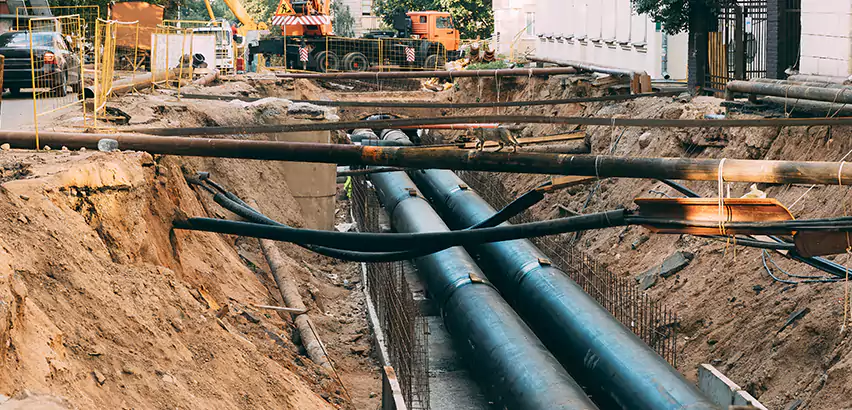 Underground Sprinkler Pipe Repair in Nesconset, NY