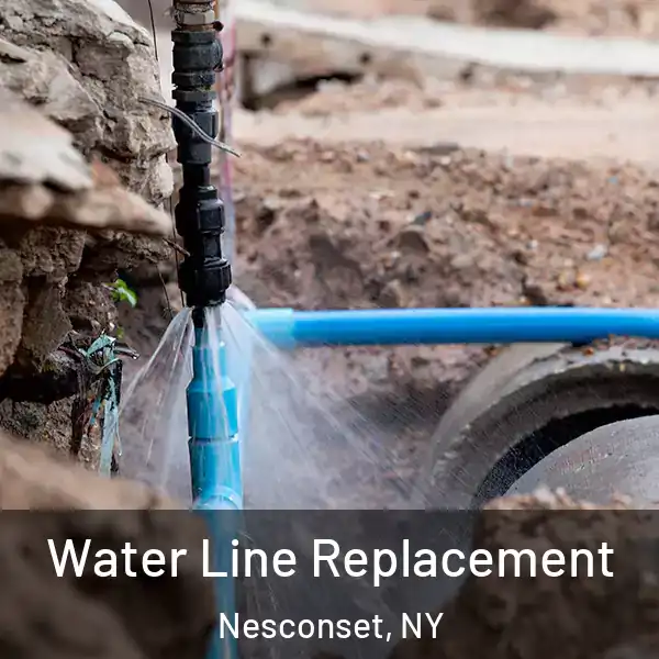  Water Line Replacement Nesconset, NY