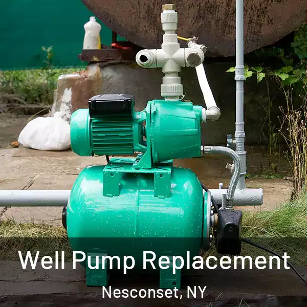  Well Pump Replacement Nesconset, NY